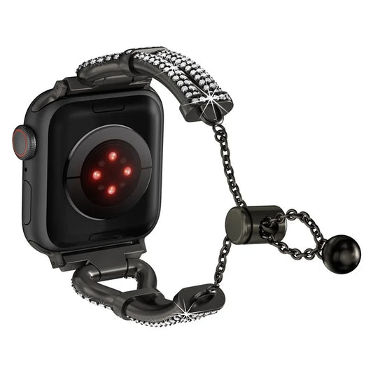 Adjustable Alloy Strap for Apple Watch Ultra 2 Ultra 49mm / Series 9 8 7 45mm / 6 5 4 SE (2022) SE (2023) SE 44mm / 3 2 1 42mm Wrist Band