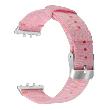 For Samsung Galaxy Fit3 SM-R390 Watch Band Nylon Canvas Strap Replacement