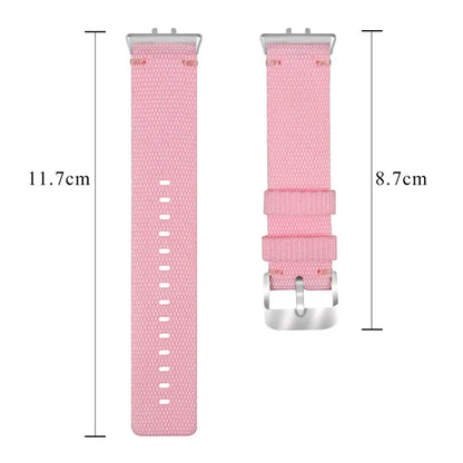 For Samsung Galaxy Fit3 SM-R390 Watch Band Nylon Canvas Strap Replacement
