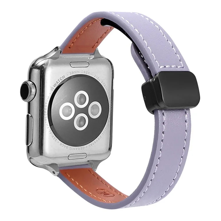 For Apple Watch Ultra 2 Ultra 49mm / 9 8 7 45mm / 6 5 4 SE (2023) SE (2022) SE 44mm / 3 2 1 42mm Microfiber Leather Band