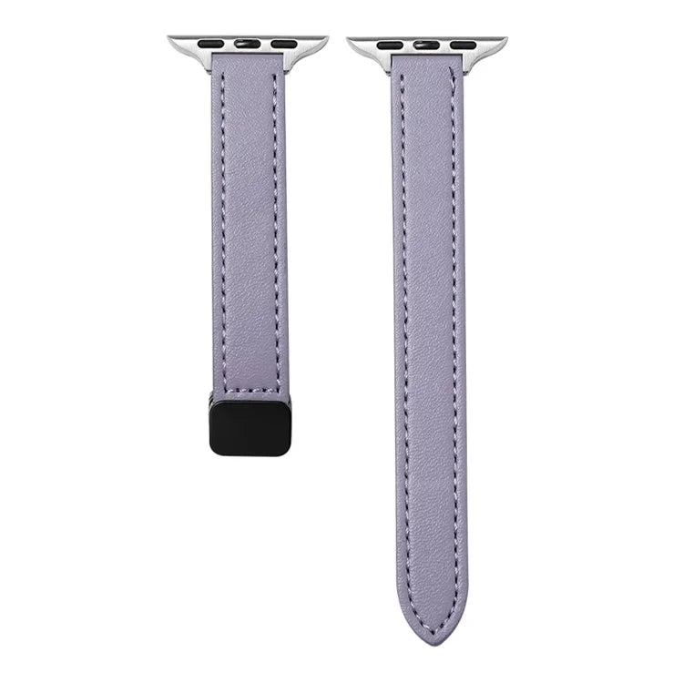 For Apple Watch Ultra 2 Ultra 49mm / 9 8 7 45mm / 6 5 4 SE (2023) SE (2022) SE 44mm / 3 2 1 42mm Microfiber Leather Band