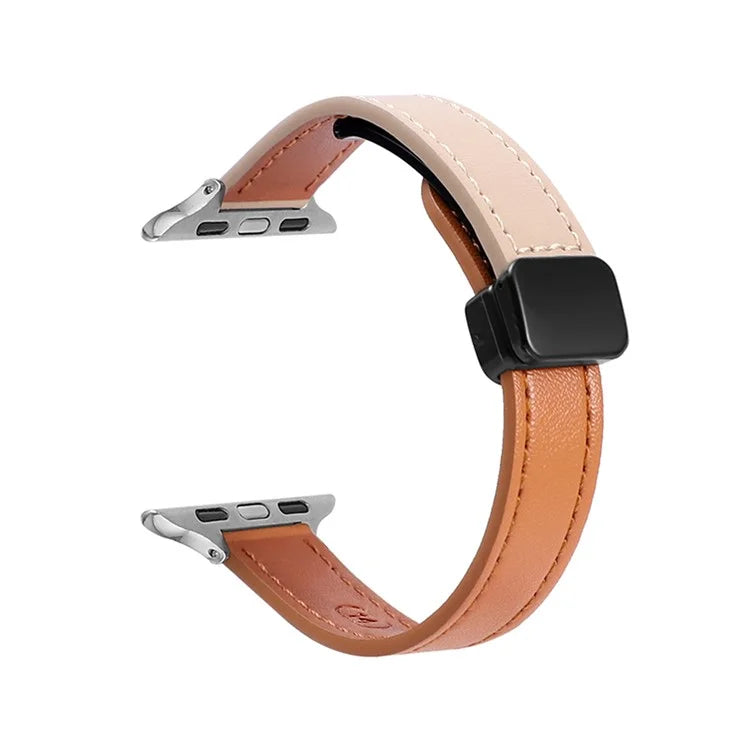 For Apple Watch Ultra 2 Ultra 49mm / 9 8 7 45mm / 6 5 4 SE (2023) SE (2022) SE 44mm / 3 2 1 42mm Microfiber Leather Band