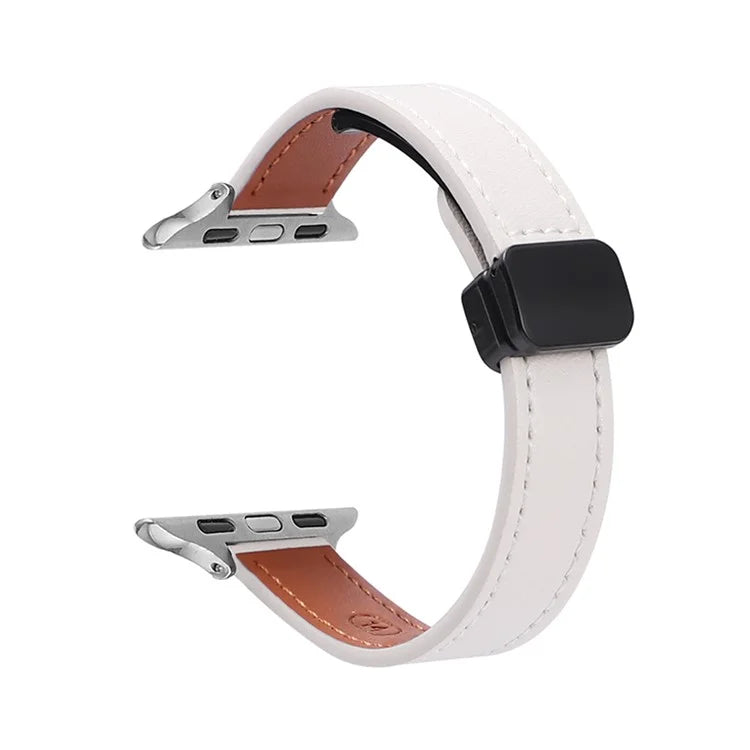 For Apple Watch Ultra 2 Ultra 49mm / 9 8 7 45mm / 6 5 4 SE (2023) SE (2022) SE 44mm / 3 2 1 42mm Microfiber Leather Band