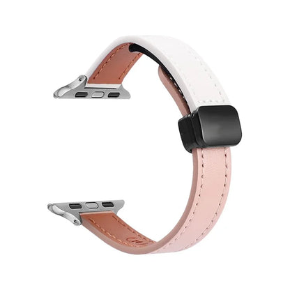 For Apple Watch Ultra 2 Ultra 49mm / 9 8 7 45mm / 6 5 4 SE (2023) SE (2022) SE 44mm / 3 2 1 42mm Microfiber Leather Band