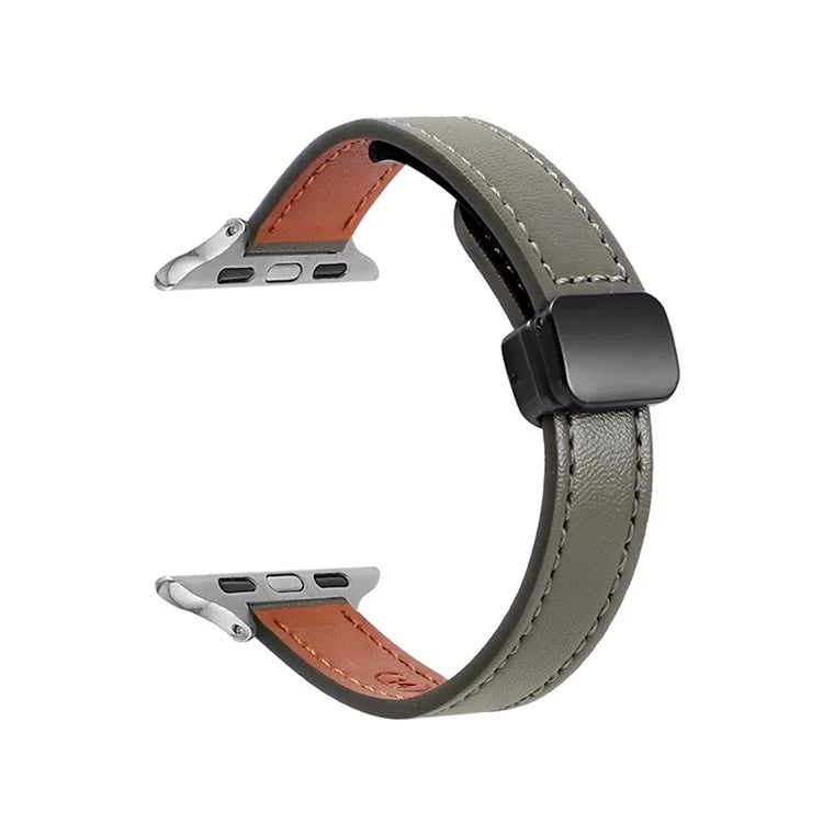 For Apple Watch Ultra 2 Ultra 49mm / 9 8 7 45mm / 6 5 4 SE (2023) SE (2022) SE 44mm / 3 2 1 42mm Microfiber Leather Band