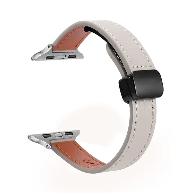 For Apple Watch Ultra 2 Ultra 49mm / 9 8 7 45mm / 6 5 4 SE (2023) SE (2022) SE 44mm / 3 2 1 42mm Microfiber Leather Band