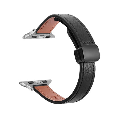 For Apple Watch Ultra 2 Ultra 49mm / 9 8 7 45mm / 6 5 4 SE (2023) SE (2022) SE 44mm / 3 2 1 42mm Microfiber Leather Band