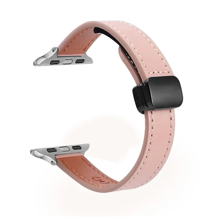 For Apple Watch Ultra 2 Ultra 49mm / 9 8 7 45mm / 6 5 4 SE (2023) SE (2022) SE 44mm / 3 2 1 42mm Microfiber Leather Band