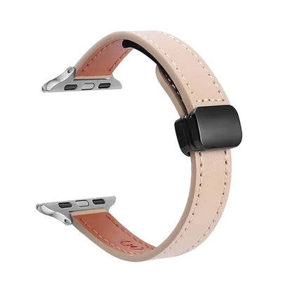 For Apple Watch Ultra 2 Ultra 49mm / 9 8 7 45mm / 6 5 4 SE (2023) SE (2022) SE 44mm / 3 2 1 42mm Microfiber Leather Band