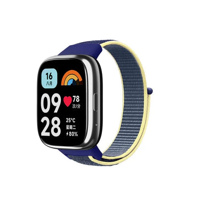 For Xiaomi Redmi Watch 3 Lite / Watch 3 Active Nylon Watch Strap Loop Fastener Replacement Band