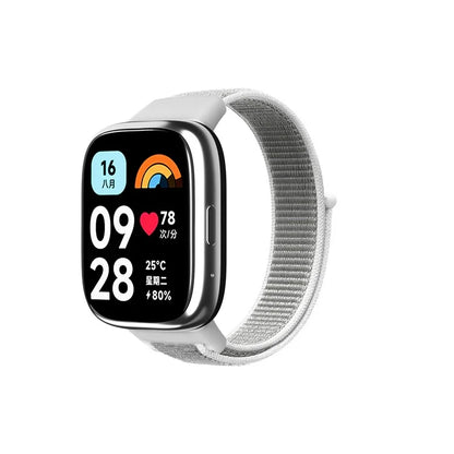 For Xiaomi Redmi Watch 3 Lite / Watch 3 Active Nylon Watch Strap Loop Fastener Replacement Band