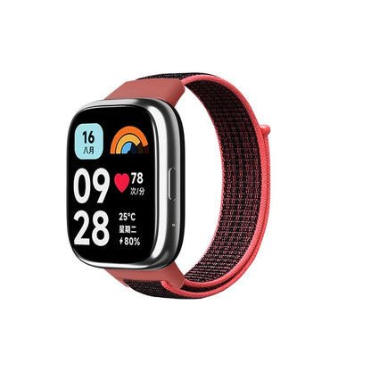 For Xiaomi Redmi Watch 3 Lite / Watch 3 Active Nylon Watch Strap Loop Fastener Replacement Band