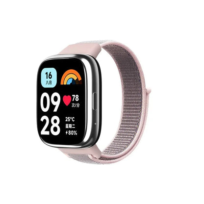 For Xiaomi Redmi Watch 3 Lite / Watch 3 Active Nylon Watch Strap Loop Fastener Replacement Band