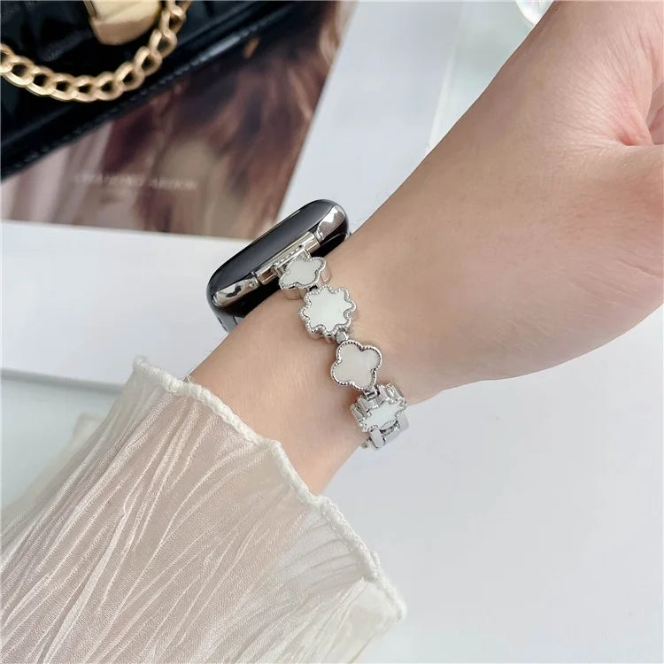 For Apple Watch Ultra 2 Ultra 49mm / 9 8 7 45mm / 6 5 4 SE (2023) SE (2022) SE 44mm / 3 2 1 42mm Zinc Alloy Bracelet Strap