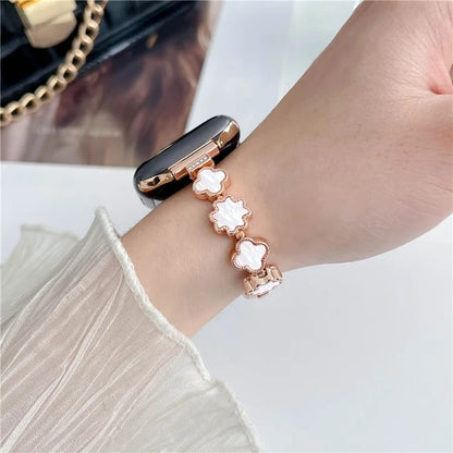 For Apple Watch Series 9 8 7 41mm / 6 5 4 SE (2022) SE (2023) SE 40mm / 3 2 1 38mm Watch Band Zinc Alloy Wrist Strap