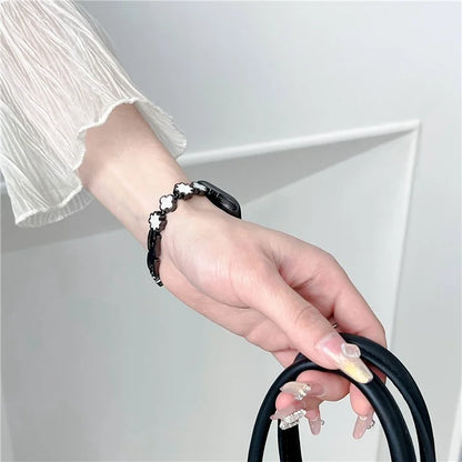 For Apple Watch Series 9 8 7 41mm / 6 5 4 SE (2022) SE (2023) SE 40mm / 3 2 1 38mm Watch Band Zinc Alloy Wrist Strap