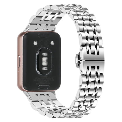 For Samsung Galaxy Fit3 SM-R390 Wrist Watch Band Stainless Steel Strap Replacement