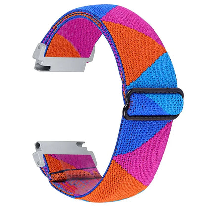 For SyncUP Kids Watch Jacquard Elastic Nylon Strap Adjustable Smartwatch Band