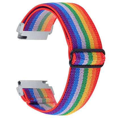 For Gabb Watch 1 Nylon Braided Watch Band Elastic Smartwatch Strap