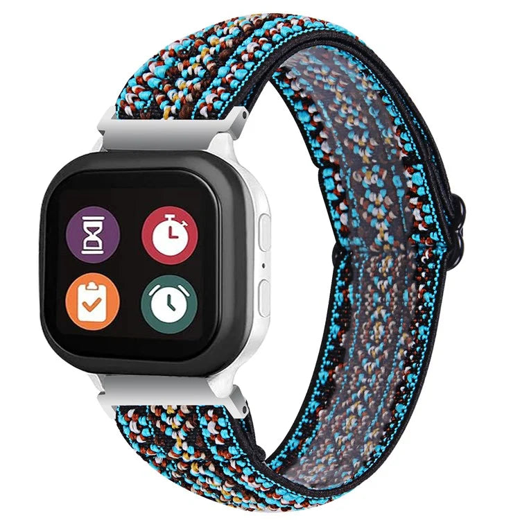 For Gabb Watch 3 Replacement Nylon Strap Stylish Pattern Breathable Wrist Band