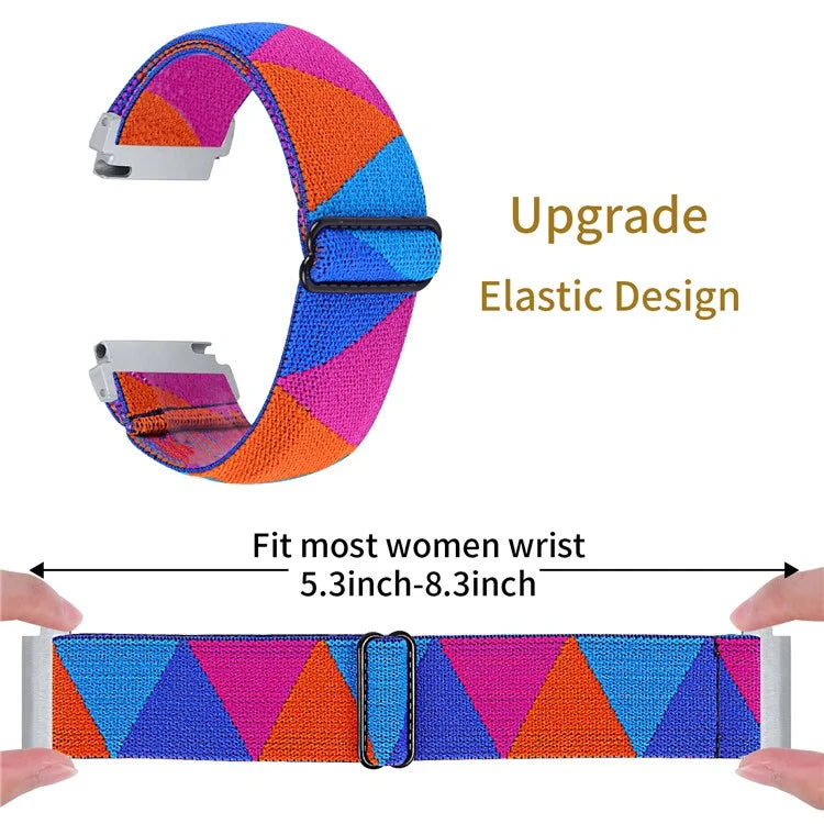 For Gabb Watch 3 Replacement Nylon Strap Stylish Pattern Breathable Wrist Band