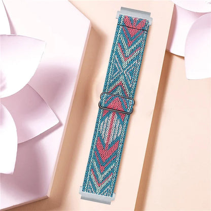 For Gabb Watch 3 Replacement Nylon Strap Stylish Pattern Breathable Wrist Band