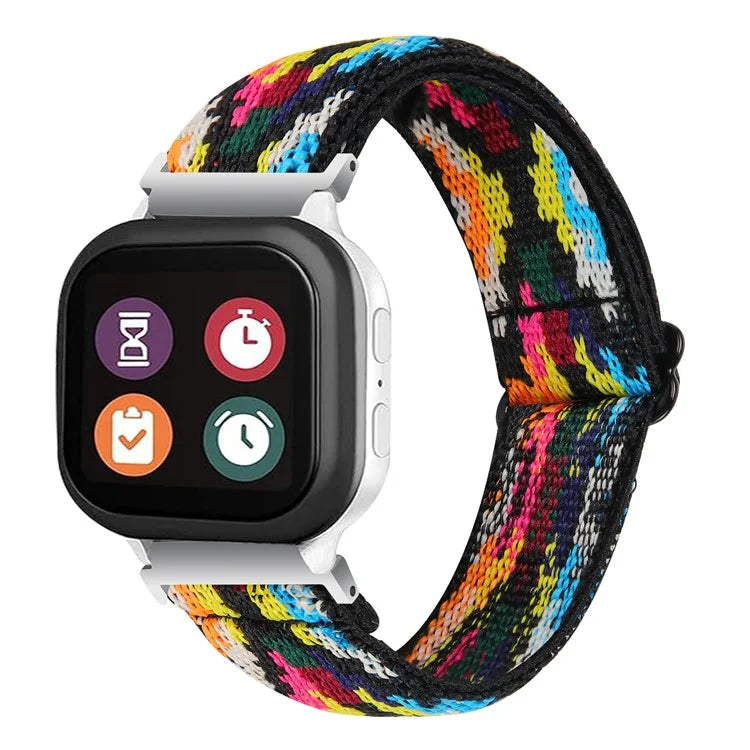 For Gabb Watch 3 Replacement Nylon Strap Stylish Pattern Breathable Wrist Band