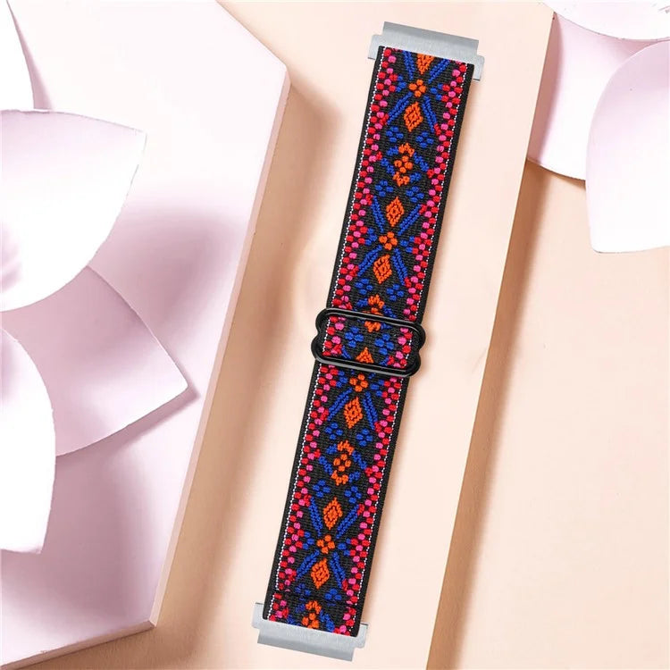 For Gabb Watch 3 Replacement Nylon Strap Stylish Pattern Breathable Wrist Band