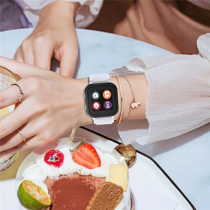 For Gabb Watch 1 Nylon Elastic Wrist Band Smartwatch Strap Easy to Adjust