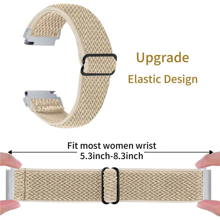 For Gabb Watch 1 Nylon Elastic Wrist Band Smartwatch Strap Easy to Adjust