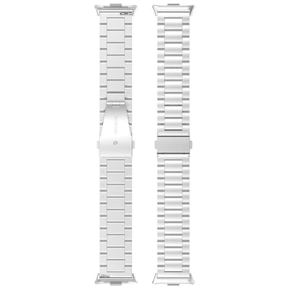 For Xiaomi Redmi Watch 4 / Smart Band 8 Pro Stainless Steel Wrist Band Watch Strap with Buckle