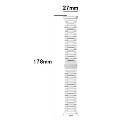For Xiaomi Redmi Watch 4 / Smart Band 8 Pro Stainless Steel Wrist Band Watch Strap with Buckle