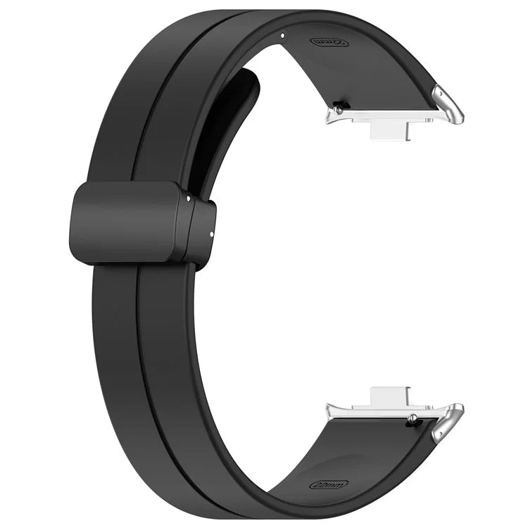 For Xiaomi Redmi Watch 4 / Smart Band 8 Pro Silicone Strap Replacement Wrist Band with Folding Buckle