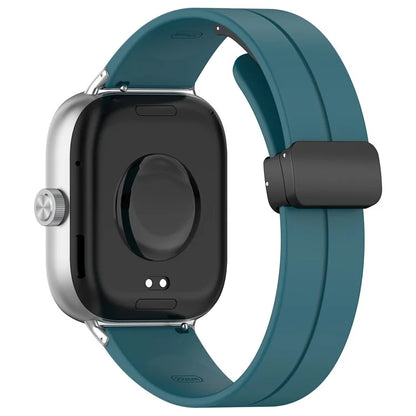 For Xiaomi Redmi Watch 4 / Smart Band 8 Pro Silicone Strap Replacement Wrist Band with Folding Buckle