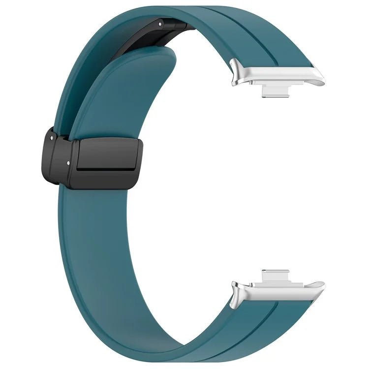 For Xiaomi Redmi Watch 4 / Smart Band 8 Pro Silicone Strap Replacement Wrist Band with Folding Buckle