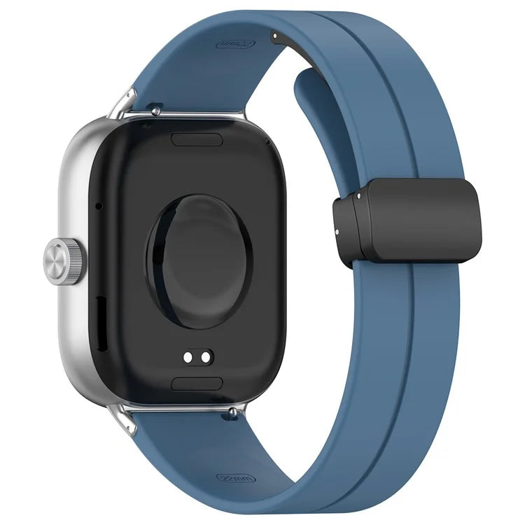 For Xiaomi Redmi Watch 4 / Smart Band 8 Pro Silicone Strap Replacement Wrist Band with Folding Buckle
