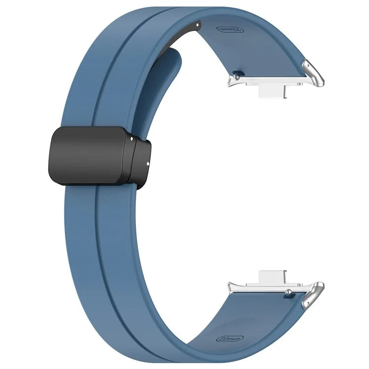 For Xiaomi Redmi Watch 4 / Smart Band 8 Pro Silicone Strap Replacement Wrist Band with Folding Buckle