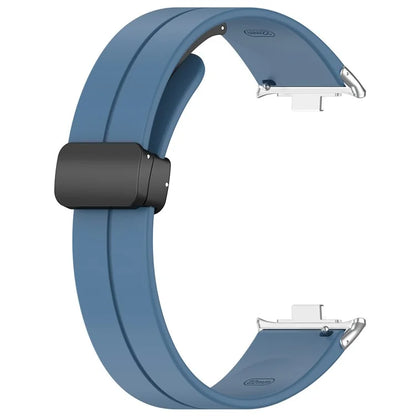 For Xiaomi Redmi Watch 4 / Smart Band 8 Pro Silicone Strap Replacement Wrist Band with Folding Buckle