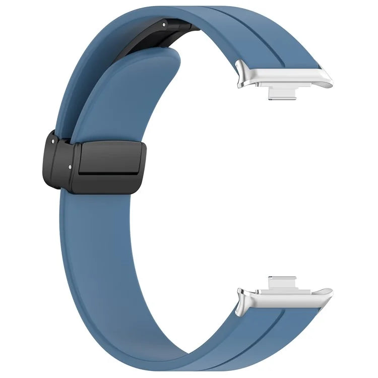For Xiaomi Redmi Watch 4 / Smart Band 8 Pro Silicone Strap Replacement Wrist Band with Folding Buckle