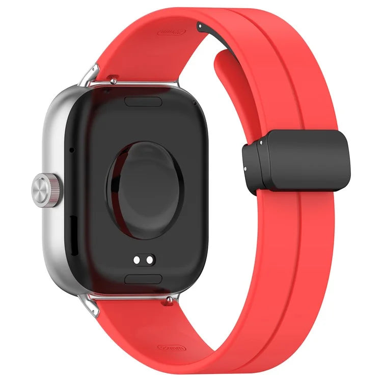 For Xiaomi Redmi Watch 4 / Smart Band 8 Pro Silicone Strap Replacement Wrist Band with Folding Buckle