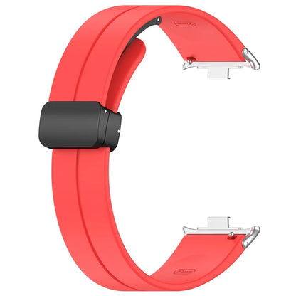 For Xiaomi Redmi Watch 4 / Smart Band 8 Pro Silicone Strap Replacement Wrist Band with Folding Buckle