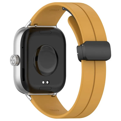 For Xiaomi Redmi Watch 4 / Smart Band 8 Pro Silicone Strap Replacement Wrist Band with Folding Buckle