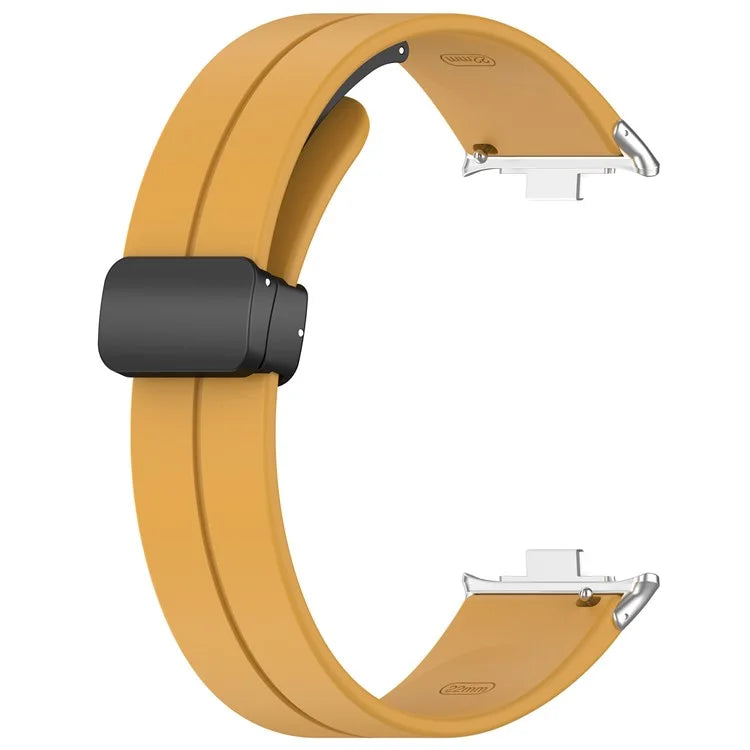 For Xiaomi Redmi Watch 4 / Smart Band 8 Pro Silicone Strap Replacement Wrist Band with Folding Buckle