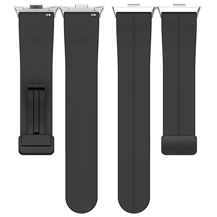 For Xiaomi Redmi Watch 4 / Smart Band 8 Pro Silicone Strap Replacement Wrist Band with Folding Buckle