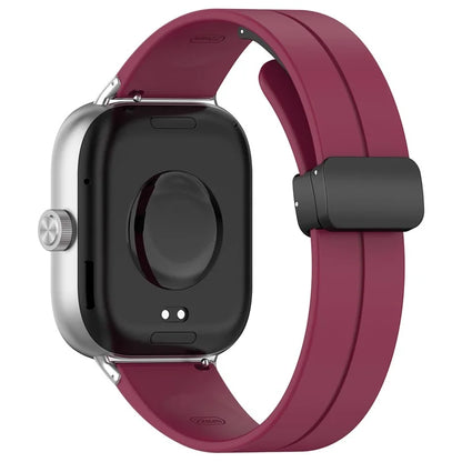 For Xiaomi Redmi Watch 4 / Smart Band 8 Pro Silicone Strap Replacement Wrist Band with Folding Buckle
