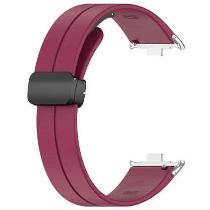 For Xiaomi Redmi Watch 4 / Smart Band 8 Pro Silicone Strap Replacement Wrist Band with Folding Buckle