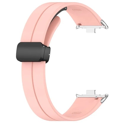 For Xiaomi Redmi Watch 4 / Smart Band 8 Pro Silicone Strap Replacement Wrist Band with Folding Buckle