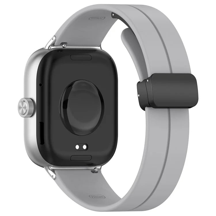 For Xiaomi Redmi Watch 4 / Smart Band 8 Pro Silicone Strap Replacement Wrist Band with Folding Buckle