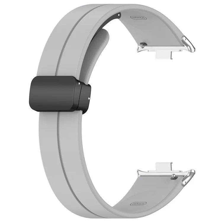 For Xiaomi Redmi Watch 4 / Smart Band 8 Pro Silicone Strap Replacement Wrist Band with Folding Buckle