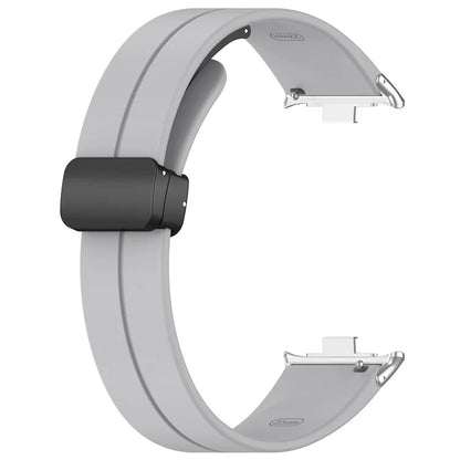 For Xiaomi Redmi Watch 4 / Smart Band 8 Pro Silicone Strap Replacement Wrist Band with Folding Buckle